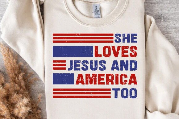 4th of July Png, Christian America Graphics for T-Shirts