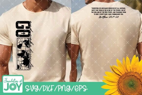 Go Make Disciples Svg: A Versatile Graphic for T-Shirt Designs