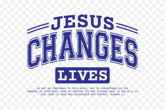 Jesus Changes Lives: A Vintage Graphic for T-Shirt Designs