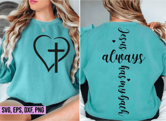 Jesus Has My Back Svg: Perfect for T-Shirt Designs and Graphics