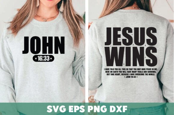 Jesus Wins Svg: A Versatile Graphic for T-Shirt Designs