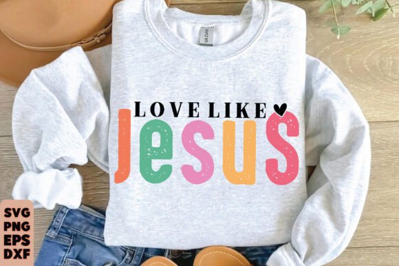 Love Like Jesus: A Distressed Faith Design Review