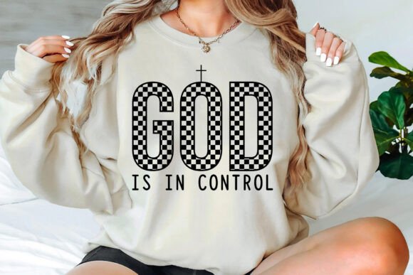 Review: GOD is in Control SVG PNG, Christian SVG