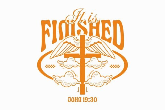 Review: It is Finished Christian Quotes T-shirt Graphics